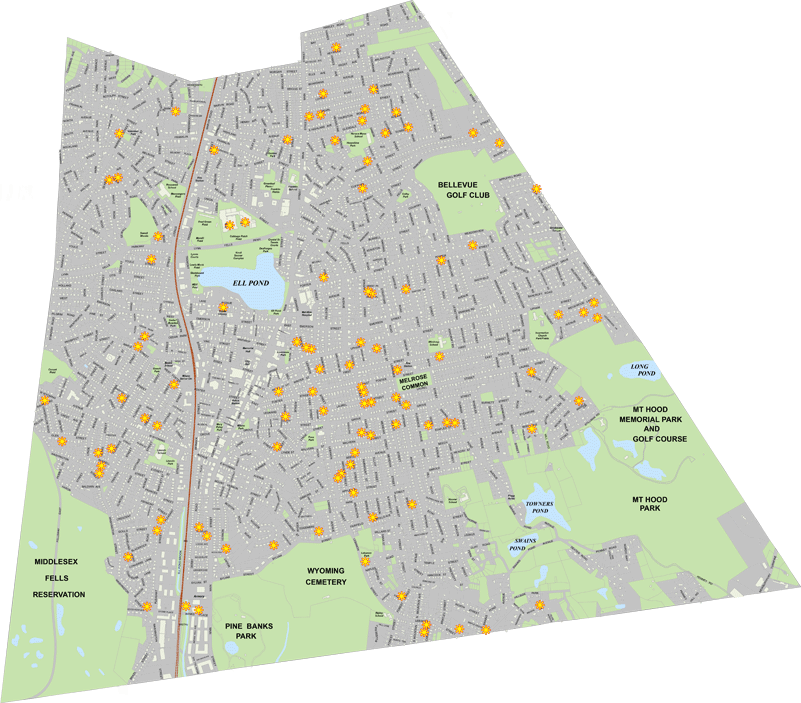 EnergySage Map of Melrose, Florida